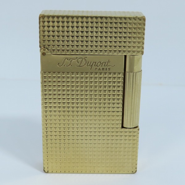 実際に弊社で買取させて頂いたS.T.Dupont /デュポン LIGNE2/ライン2 ダイヤモンドカット ガスライター