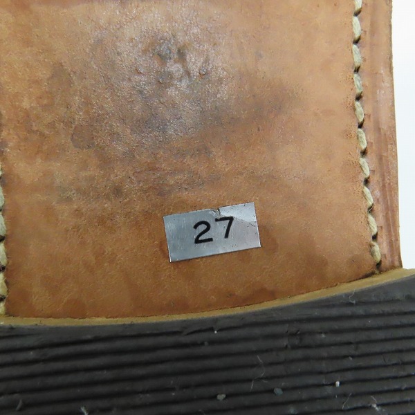 実際に弊社で買取させて頂いたmastermind japan/マスターマインドジャパンスウェード ブーツ/27の画像 5枚目