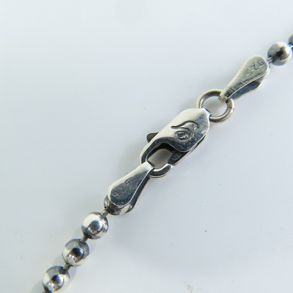 実際に弊社で買取させて頂いた(1)GANGSTERVILLE×Galcia/ギャングスタービル×ガルシア ROSARY/ロザリオ ネックレス シルバー925×ブラスの画像 7枚目