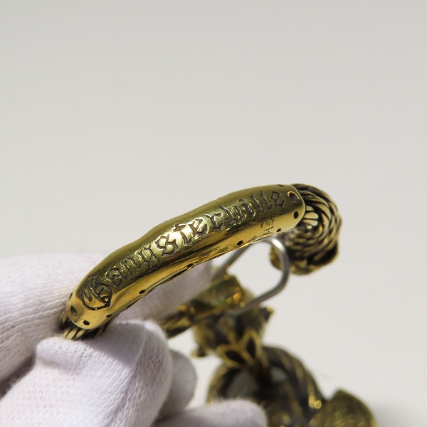 実際に弊社で買取させて頂いた(2)GANGSTERVILLE×Galcia/ギャングスタービル×ガルシア DEVIL/デビル ウォレットチェーン ブラス/真鍮の画像 8枚目