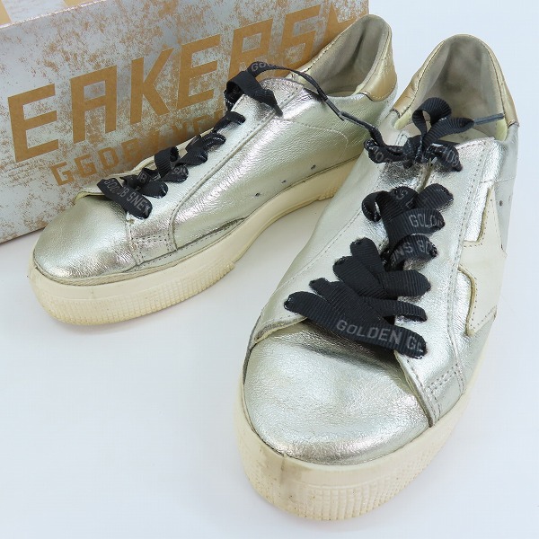 実際に弊社で買取させて頂いたGOLDEN GOOSE/ゴールデングース GGDB MAY スニーカー 35の画像 0枚目