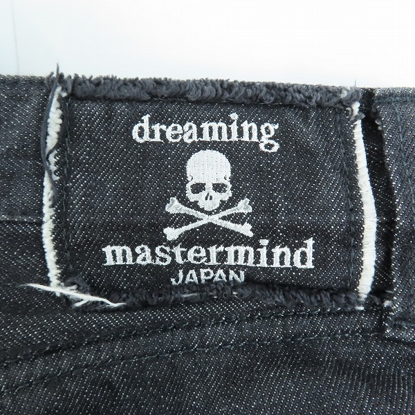 実際に弊社で買取させて頂いたmastermind JAPAN/マスターマインドジャパン dreaming期 スカル デニム パンツ/MC2-PA01-00/Mの画像 3枚目