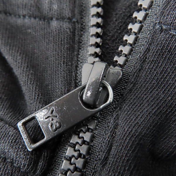 実際に弊社で買取させて頂いた【サンプル】Y-3/ワイスリー×adidas/アディダス  ジップパーカー Sの画像 7枚目