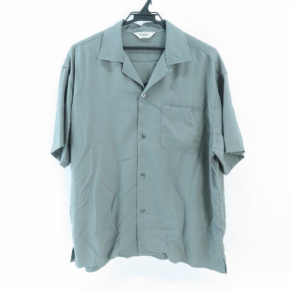 実際に弊社で買取させて頂いたCALEE/キャリー EMBROIDERY BLATANT LOCALISM OPEN COLLAR SH オープンカラーシャツ M