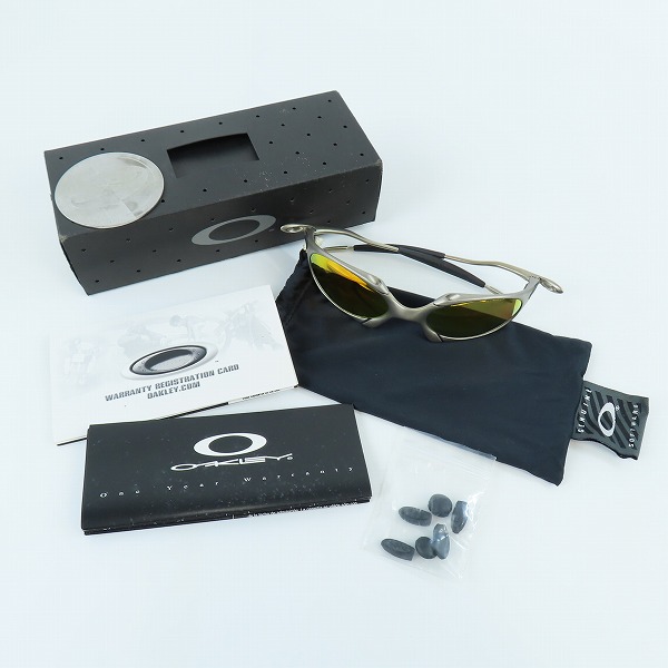 実際に弊社で買取させて頂いたOAKLEY/オークリー ROMEO/ロメオ X-METAL サングラス/アイウェア 04-102の画像 9枚目