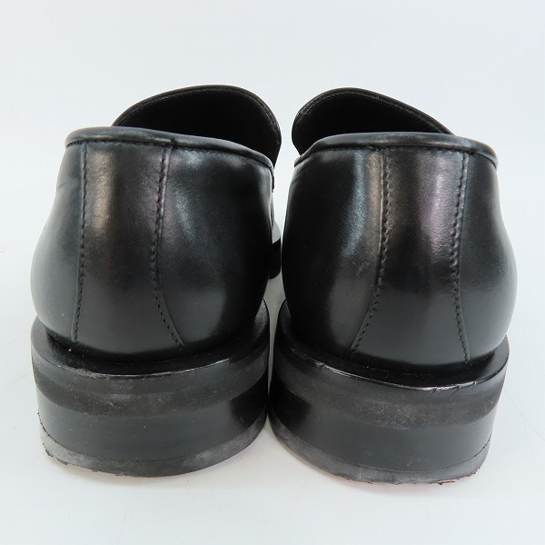 実際に弊社で買取させて頂いたGIORGIO ARMANI/ジョルジオアルマーニ レザー ローファー 39の画像 1枚目