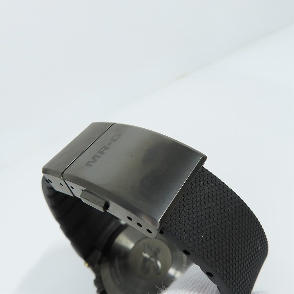 実際に弊社で買取させて頂いた【保証期間内】G-SHOCK/Gショック MR-G 初代モデル DW-5000C チタン フルメタル デュラソフトバンド MRG-B5000R-1JRの画像 7枚目