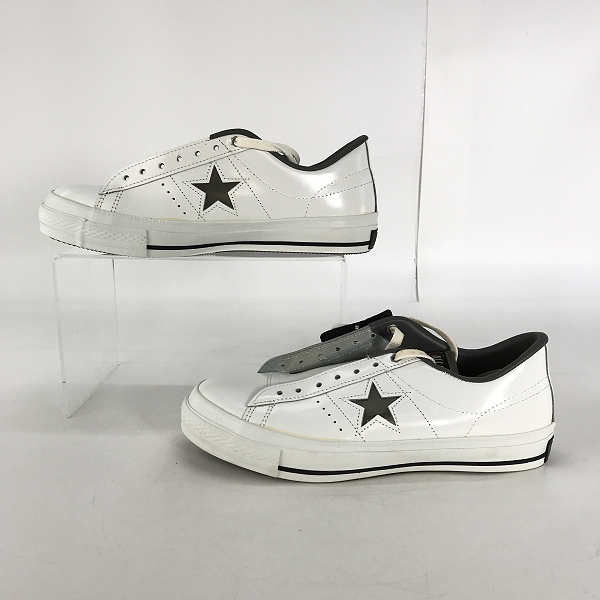 実際に弊社で買取させて頂いたCONVERSE/コンバース ハロウィン限定モデル ONE STAR P&F OX/ワンスター レザースニーカー/8.5の画像 3枚目