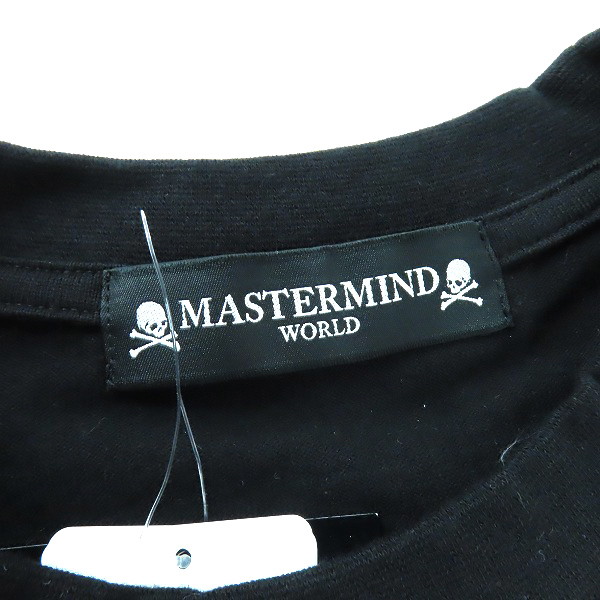 実際に弊社で買取させて頂いた【未使用】mastermind WORLD/マスターマインドワールド×XSET/エックスセット Tシャツ MC22S09-TS100-1/Mの画像 2枚目