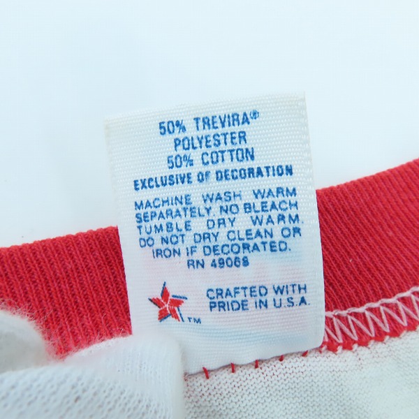 実際に弊社で買取させて頂いたBEASTIE BOYS/ビースティーボーイズ 90s ヴィンテージ Tシャツ/XLの画像 3枚目