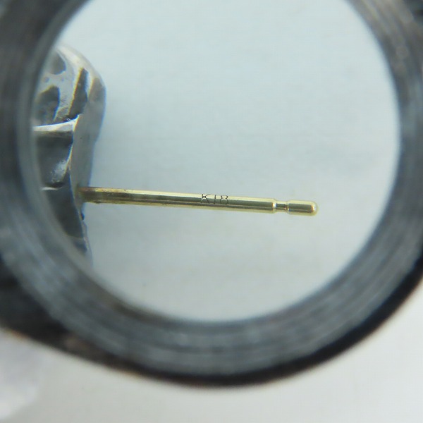 実際に弊社で買取させて頂いたNECROMANCE/ネクロマンス Rat Race/ラットレース スカルピアス 2点セットの画像 8枚目