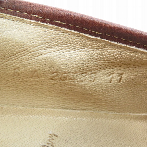 実際に弊社で買取させて頂いたParaboot×BEAMS/パラブーツ×ビームス 別注 レザーシューズ 102984 6の画像 5枚目