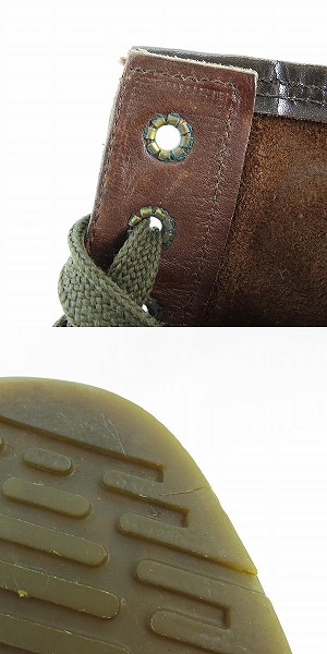 実際に弊社で買取させて頂いたDr.Martens/ドクターマーチン 1460 8ホール ブーツ MADE IN ENGLAND イングランド製 ブラウンの画像 9枚目