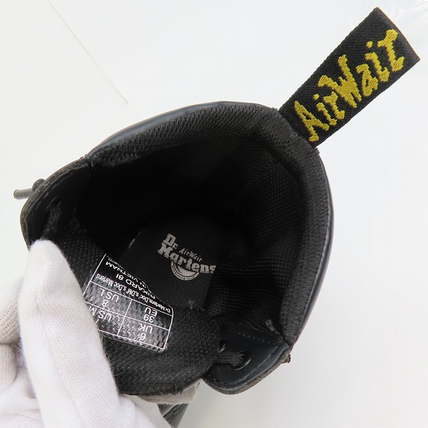 実際に弊社で買取させて頂いたDr.Martens/ドクターマーチン RIKARD POLISHED SMOOTH 8I 8ホール ブーツ/UK6の画像 4枚目