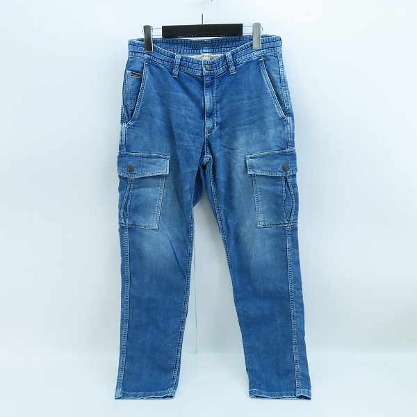 実際に弊社で買取させて頂いたHYSTERIC GLAMOUR/ヒステリックグラマー スウェット デニム カーゴパンツ 0252AP01/S