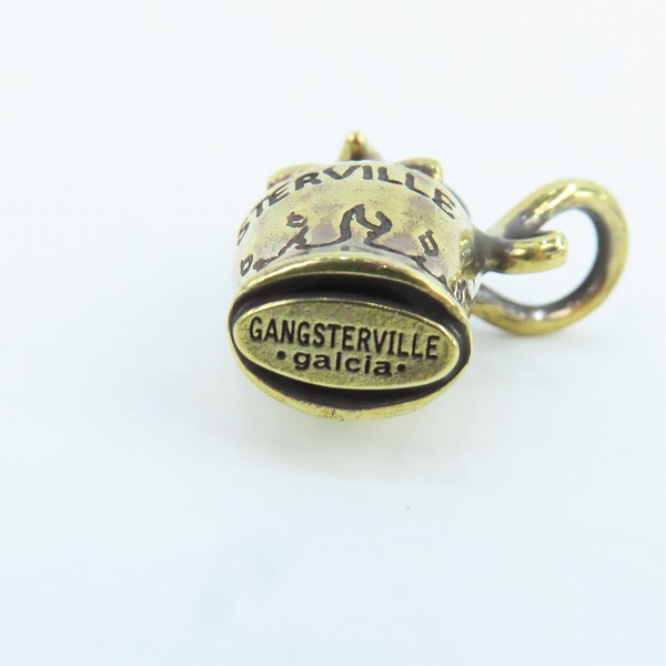 実際に弊社で買取させて頂いた(4)GANGSTERVILLE×Galcia/ギャングスタービル×ガルシア POISON BOTTLE ブラス/真鍮 ペンダントトップの画像 5枚目