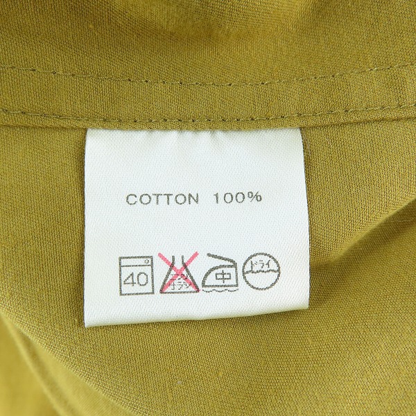 実際に弊社で買取させて頂いたCALEE/キャリー コットン 長袖 ボタンダウンシャツ/XLの画像 5枚目