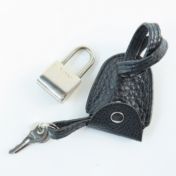 実際に弊社で買取させて頂いたGUCCI/グッチ キャリーオンダッフル インターロッキングG レザー ボストンバッグ 322055の画像 9枚目