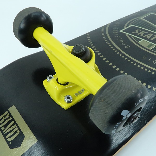 実際に弊社で買取させて頂いたBLVD/ブルーバード スケボ REPTILE/レプタイルトラック コンプリート デッキの画像 3枚目