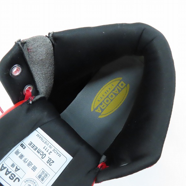 実際に弊社で買取させて頂いたDIADORA/ディアドラ BUZZARD/バザード プロスニーカー/安全靴 BZ-331/28.0の画像 4枚目