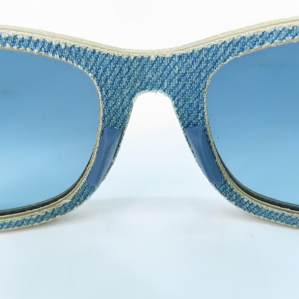 実際に弊社で買取させて頂いたRayｰBan/レイバン DENIM WAYFARER デニム サングラス RB-2140F 1164/4Mの画像 3枚目