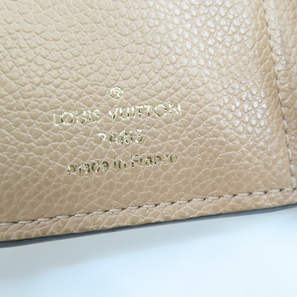 実際に弊社で買取させて頂いたLouis Vuitton/ルイヴィトン モノグラム アンプラント ポルトフォイユ ヴィクトリーヌ ヴィゾン 三つ折り財布 M63529の画像 4枚目