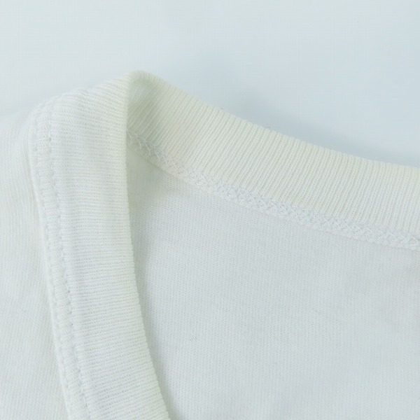 実際に弊社で買取させて頂いたMAISON KITSUNE/メゾンキツネ ロゴ ワッペン Tシャツ/XLの画像 7枚目