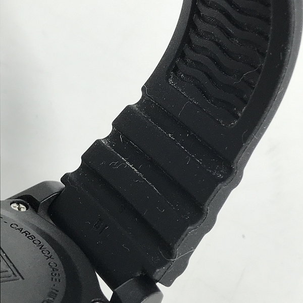 実際に弊社で買取させて頂いたLUMINOX/ルミノックス LEATHERBACK SEA TURTLE 0300 SERIES  アナログ クォーツ 腕時計 0301.Lの画像 5枚目