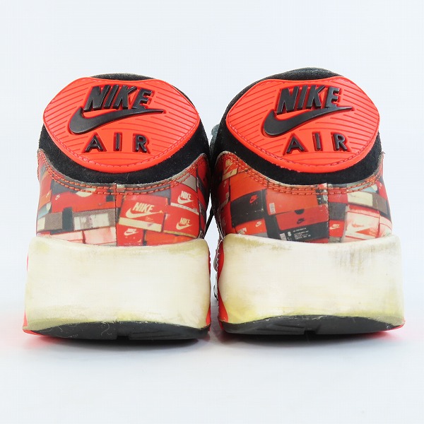 実際に弊社で買取させて頂いたNIKE×atmos/ナイキ×アトモス AIR MAX 90 PRNT エアマックス90 AQ0926-001/27.5の画像 1枚目