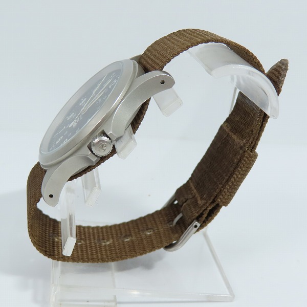 実際に弊社で買取させて頂いたHAMILTON/ハミルトン Khaki/カーキ アナログ クォーツ ウォッチ 腕時計/H982114F【動作未確認】の画像 1枚目