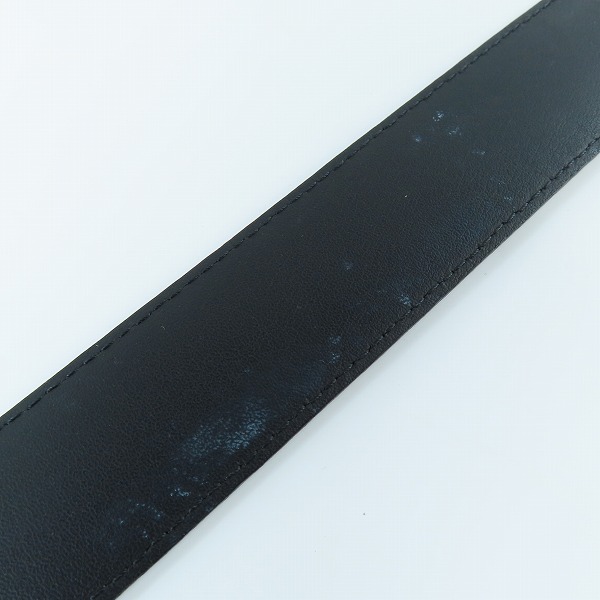 実際に弊社で買取させて頂いたLOUIS VUITTON/ルイヴィトン サンチュールポンヌフ ダミエ レザー ベルト M9402の画像 8枚目