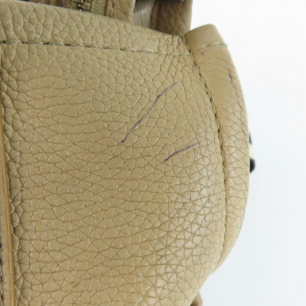 実際に弊社で買取させて頂いたMARC JACOBS/マークジェイコブス レザー 2WAY ハンドバック/ショルダーバックの画像 6枚目