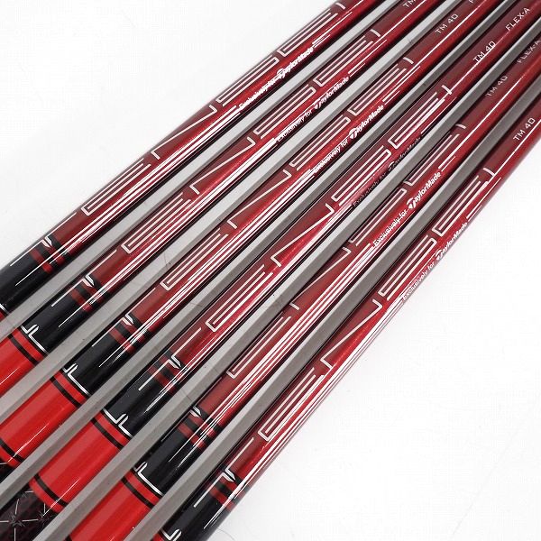 実際に弊社で買取させて頂いた【シャフトのみ】三菱ケミカル TENSEI RED TM40 by TaylorMade テンセイ レディース アイアン用 6本セット FLEX：Aの画像 1枚目