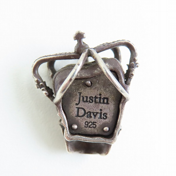 実際に弊社で買取させて頂いたJustin Davis/ジャスティンデイビス ESSENTIAL SKULL PENDANT/エッセンシャルスカルペンダントトップ SPJ155の画像 2枚目