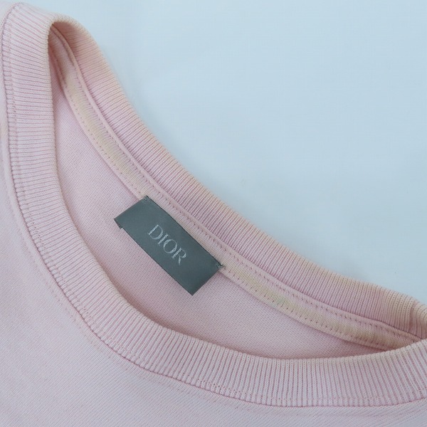 実際に弊社で買取させて頂いたDIOR×Alex Foxton/ディオール×アレックス フォックストン【20SS】ローズプリント コットン 半袖Tシャツ 943J605B0554/Sの画像 7枚目