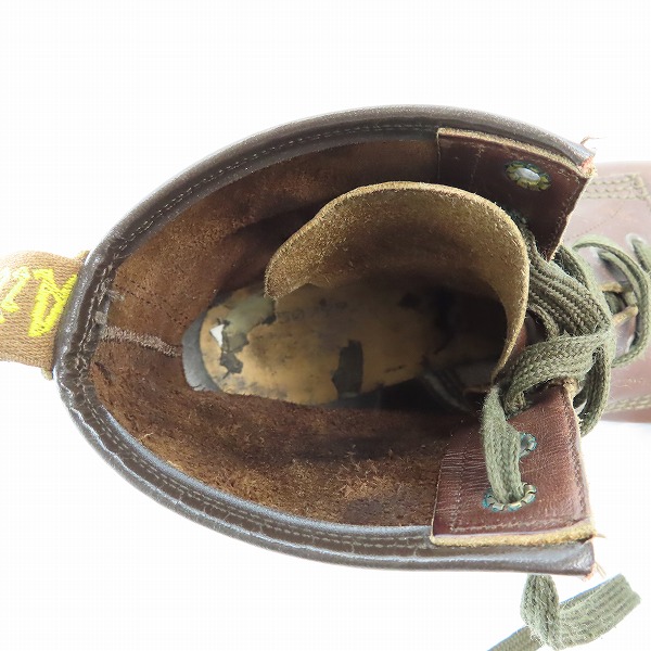 実際に弊社で買取させて頂いたDr.Martens/ドクターマーチン 1460 8ホール ブーツ MADE IN ENGLAND イングランド製 ブラウンの画像 4枚目