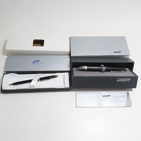 実際に弊社で買取させて頂いたLAMY/ラミー CROSS/クロス シャーペン 4色ボールペン 2点セットの画像 6枚目