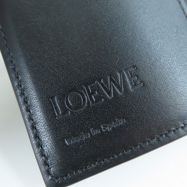 実際に弊社で買取させて頂いたLOEWE/ロエベ アナグラム トライフォールドウォレット 三つ折り財布 C821TR2X02の画像 6枚目