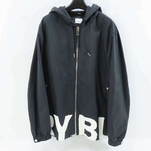 実際に弊社で買取させて頂いたBURBERRY/バーバリー 21SS マイクロロゴ ナイロンパーカー/ジャケット 8037487/M