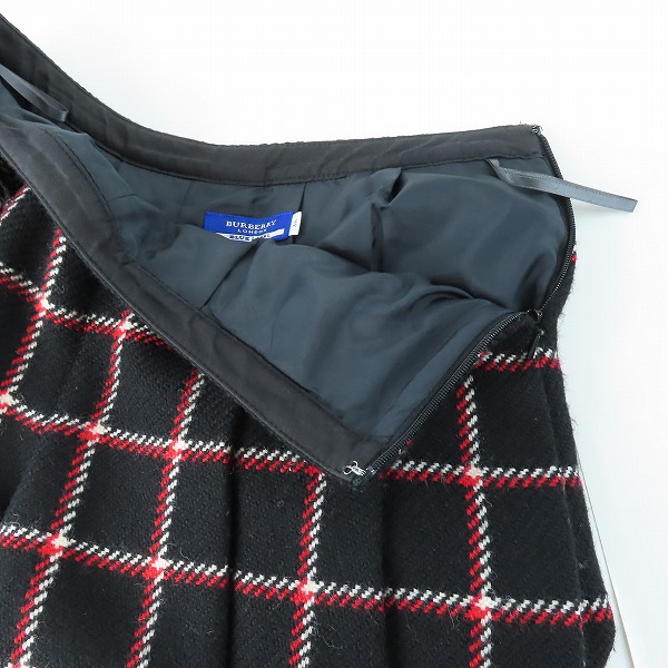 実際に弊社で買取させて頂いたBURBERRY/バーバリー BURBERRY BLUE LABEL/バーバリーブルーレーベル チェック柄 キュロット/38の画像 3枚目