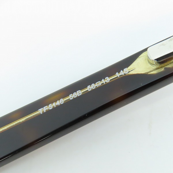 実際に弊社で買取させて頂いたTOM FORD/トムフォード サングラス/アイウェア  TF5146 56B の画像 7枚目