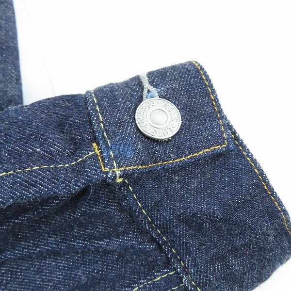 実際に弊社で買取させて頂いたLEVIS/リーバイス VINTAGE CLOTHING TYPE 2 JACKET デニムジャケット 1953 507XX/70507-0066/44の画像 7枚目