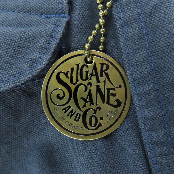 実際に弊社で買取させて頂いたSUGAR CANE/シュガーケーン  コットンキャンバス生地 ミリタリーショーツ/ハーフパンツ/SC51176N/A/28の画像 9枚目