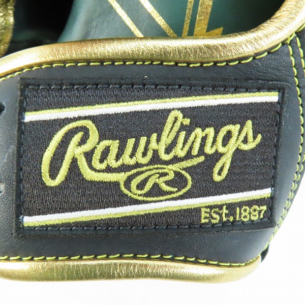 実際に弊社で買取させて頂いたRawlings/ローリングス  ハイパーテック 軟式 外野手 右投げ用 グローブ GR3FHTCY719 の画像 3枚目