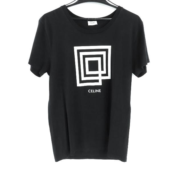 実際に弊社で買取させて頂いたCELINE/セリーヌ ラビリンス ロゴプリント Tシャツ 2X308605G/M 