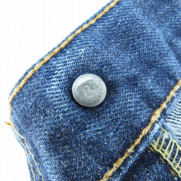 実際に弊社で買取させて頂いたLEVI'S/リーバイス ボタン裏刻印8 ビッグE 505-0217 TALONジッパーフライ デニムパンツ/W36L34の画像 7枚目