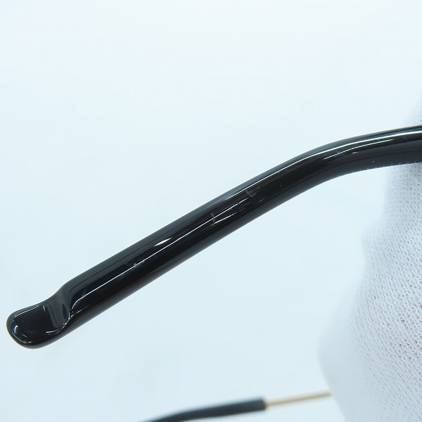 実際に弊社で買取させて頂いた999.9/フォーナインズ チタニウム コンビ アイウエア/メガネフレーム M-114の画像 8枚目