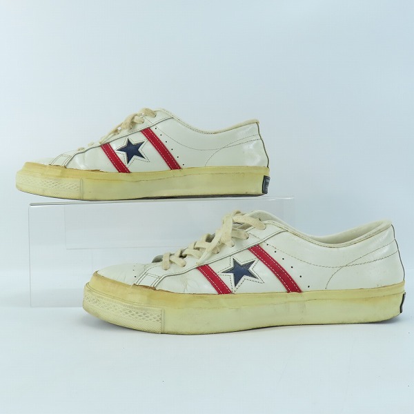 実際に弊社で買取させて頂いたCONVERSE/コンバース ローカットスニーカー ホワイト/9.5の画像 3枚目