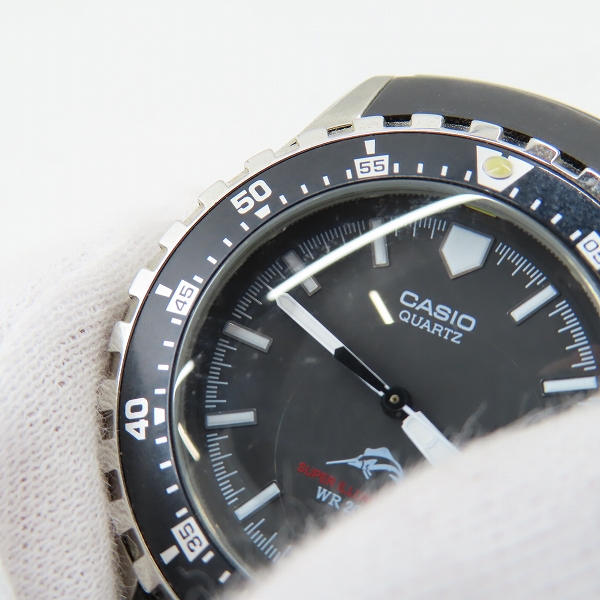 実際に弊社で買取させて頂いたCASIO/カシオ クオーツ 腕時計 MDV-102 【動作未確認】の画像 4枚目