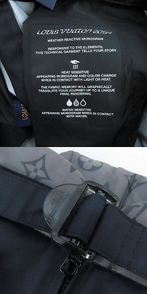 実際に弊社で買取させて頂いた【未使用/JPタグ】LOUIS VUITTON/ルイヴィトン 2054 モノグラム ナイロンパデッドショーツ/ショートパンツ XLの画像 5枚目